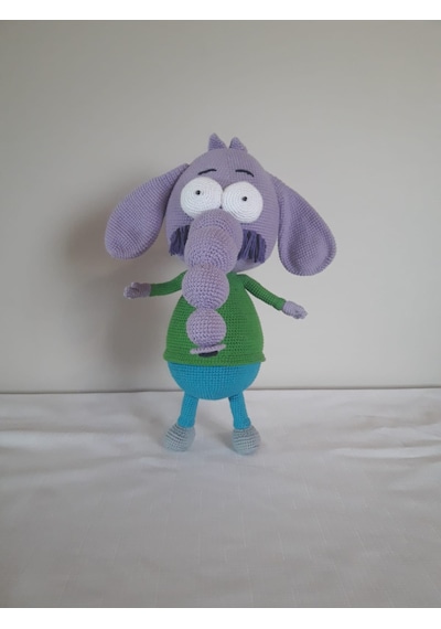Amigurumi (Kral Şakir)Fil Necati Amigurumi (Kral Şakir)Fil Necati
