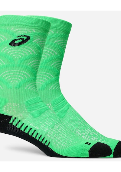 Asics Performance Run Sock Crew Yeşil Koşu Çorabı 3013b283-300