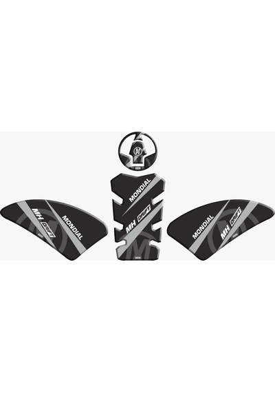Mondial Drift 125 L Tank Pad Siyah Gri 519843059