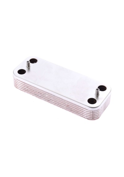 Uyumlu Nitron Kombi 12 Plaka Eşanjör 166mm Beyaz