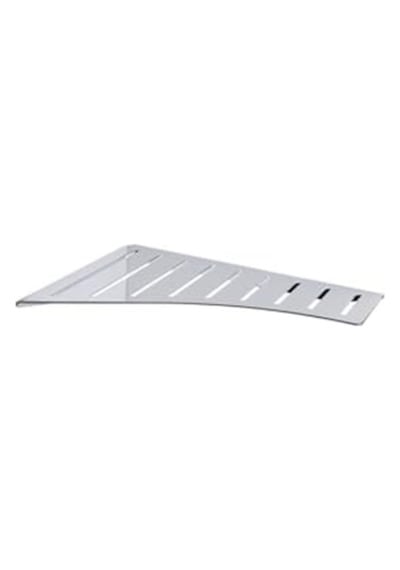 Banyo Krom Duş Rafı Krom Renk 30x203x305 Mm Gri Tek Ebat Ba3007 043 Cr Çok Renkli