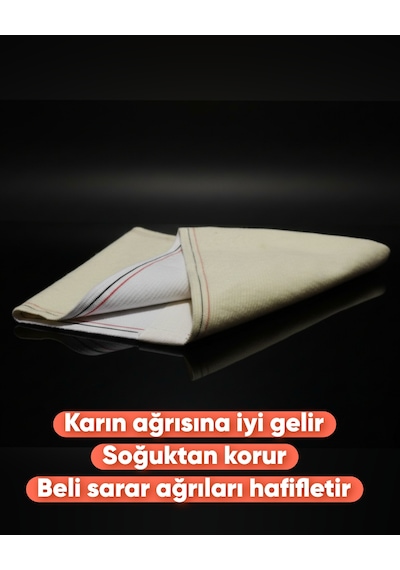 S Beden Tüylü Yün Bel Korsesi Ve Kuşağı Şık Ürün Rahatlık  Ve Doğal Isı Koruması L