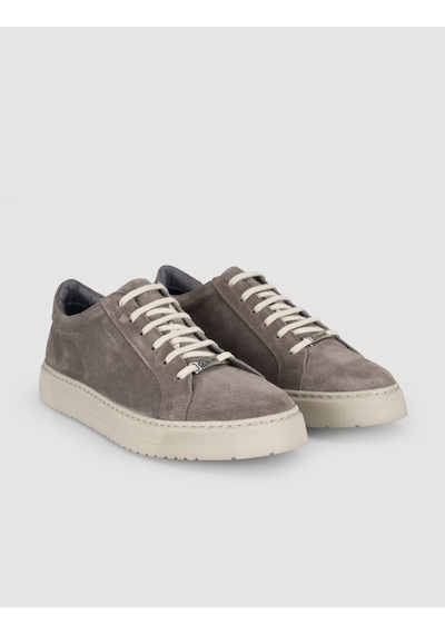 Cabani Erkek Vizon Hakiki Süet Deri Sneaker Ayakkabı