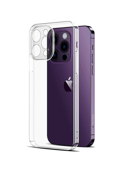 Apple Uyumlu iPhone 14 Pro Max Kilif 6.7 Kamerayi Tam Kapatan Seffaf Tipali 556417196