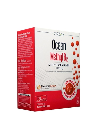 Methyl B12 1000 Mg 10 Ml Dilaltı Sprey