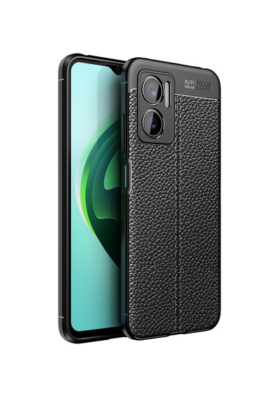 Xiaomi Redmi Note 11E Kılıf Zore Niss Deri Desenli Silikon Kılıf