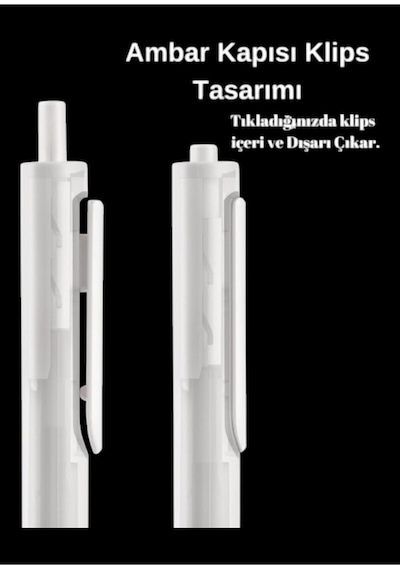 Writech Jel Kalem Seti 4 'lü Mavi Mürekkep W-0154 Up Sessiz Mekanizma Akıcı Yazım Diğer