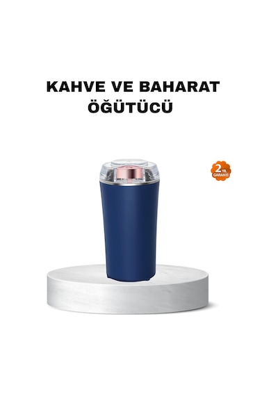 Otomatik Paslanmaz Çelik Kahve Ve Baharat Öğütücü Gri