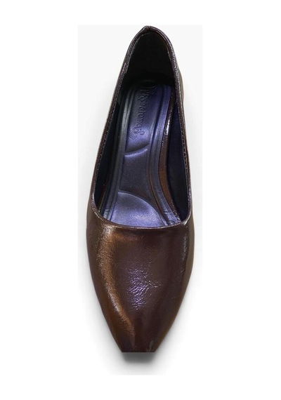Ayem Kadın Kısa Kadeh Topuklu Stiletto Ayakkabı Kahverengi - 940659423 Kahverengi