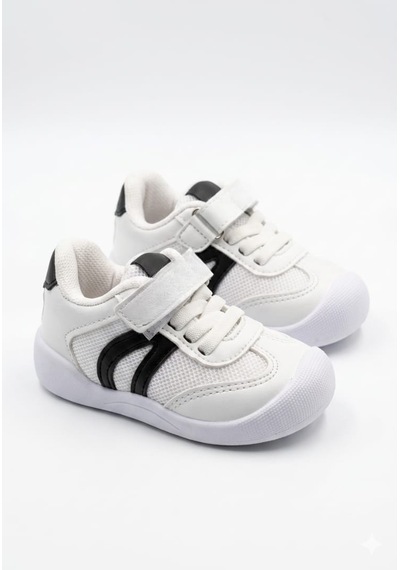 Mcdark Çocuk Unisex İlk Adım Sneaker Ayakkabı-beyaz