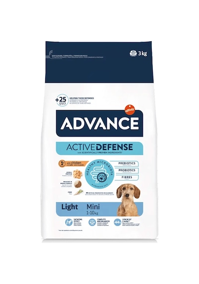 Advance Mini Light Tavuklu Diyet Küçük Irk Yetişkin Köpek Maması 3 KG
