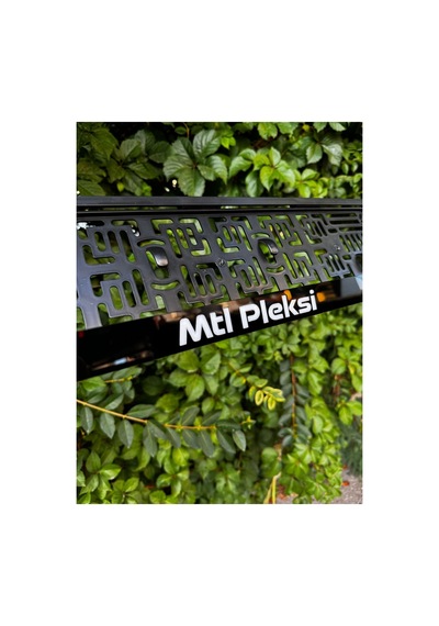 Özel Tasarım Türk Bayraklı Pleksi Plakalık - 656059557
