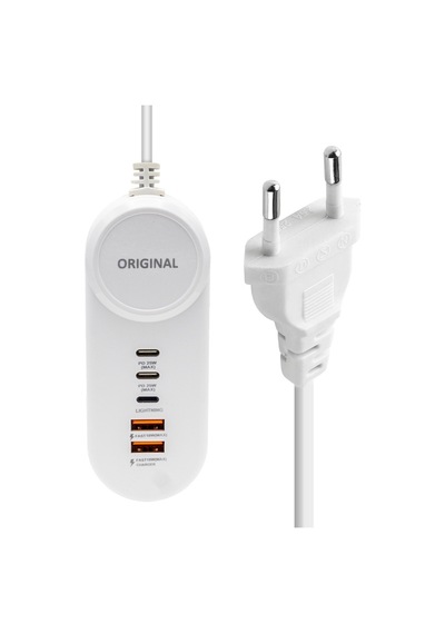 Powermaster Pm-20659 25w Pd Lıghtnıng 2 Type-c 2 Usb Şarj Adaptör