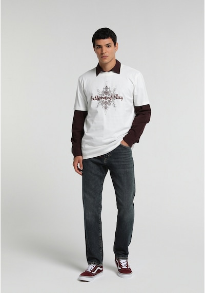 Colin's Colins Slim Tapered Fit Erkek Green Cast Denim Jean Pantolon Cl1082628 Q1.v1 Dn45109