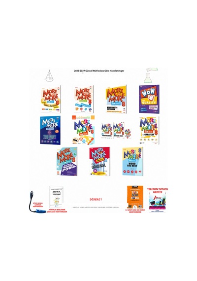Fenomen More & More 8. Sınıf Premium 181 11 Kitap Seti