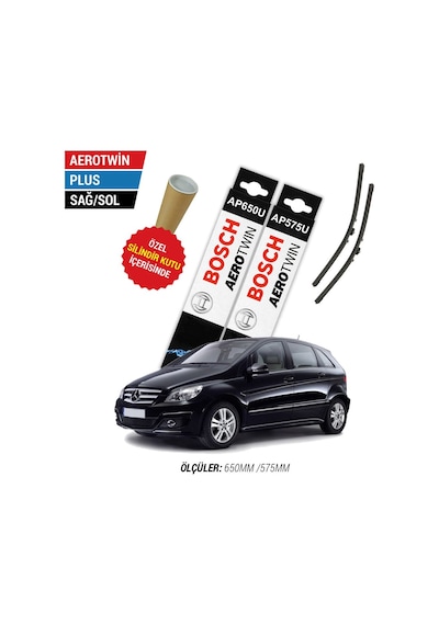 Bosch Aerotwin Plus Mercedes B180 Silecek (2005-2011 W245)