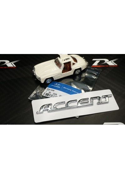 Hyundai Accent Bagaj Abs 3M 3D Yazı Logo  Amblem