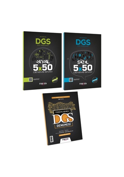 Dgs Sayısal Sözel 5x50 Ve Türkiye Geneli Deneme Sınavı Tamamı Pdf Çözümlü Açıklanan Yeni Müfredat