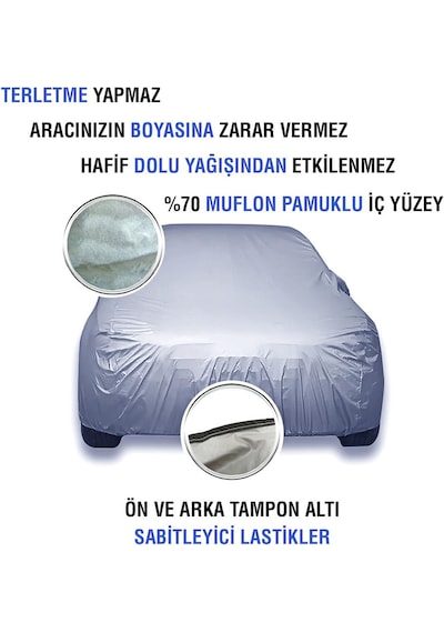Coptiauto Mercedes 200 Branda Lüks %70 Müflonlu Doludan Etkilenme