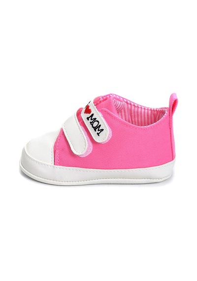 First Step Mom And Dad Bebe Patik Bebek Patik Kışlık, Anaokulu, Kreş, Ev Günlük Ayakkabı G-2287-PEMBE Pembe