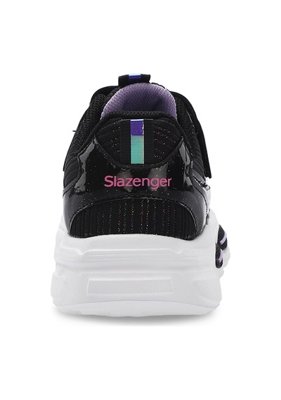 Slazenger NOBLE I Çocuk Cırt Cırtlı Siyah Günlük Spor Ayakkabısı
