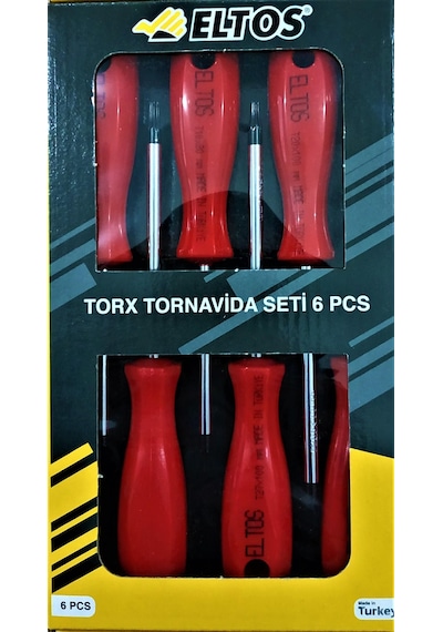 Eltos Torx Tornavida Seti 6 Pcs