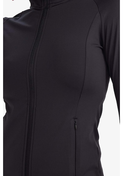 Defacto - Fitted Ultra Soft Fermuarlı Hırka B3985AX25AU Siyah