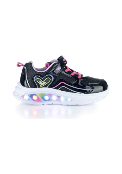 Marcokids Marco Kids Kız Çocuk Işıklı Spor Ayakkabı Siyah 26y314