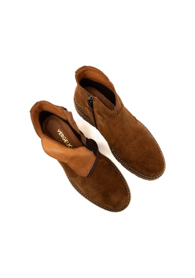 Cuoio Çizme Kadın 25k12027xs Vergelio Suede Cuoio