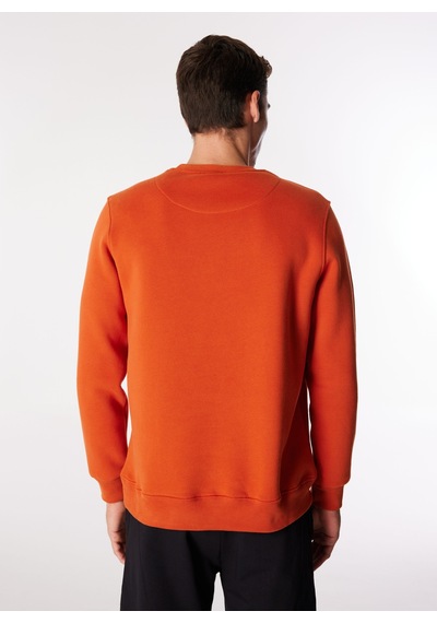 Discovery Expedition Koyu Turuncu Erkek Bisiklet Relaxed Baskılı Sweatshirt D4wm-swt3247 Discovery Expedition Koyu Turuncu Erkek Bisiklet Relaxed Baskılı Sweatshirt D4wm-swt3247