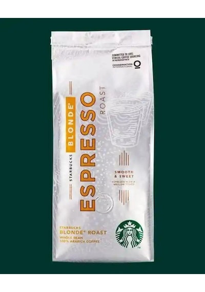 Starbucks Espresso Blonde Roast Hafif Içim Çekirdek Kahve 250 gr