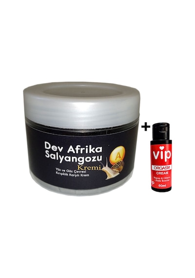 Bonie Giant Vıp:30 Yàşlanma Kàrşıtı Salyàngoz Kremi 100ml Dev Afrika Salyangozu Yanında Vip Orgàzm Krem 60 Ml