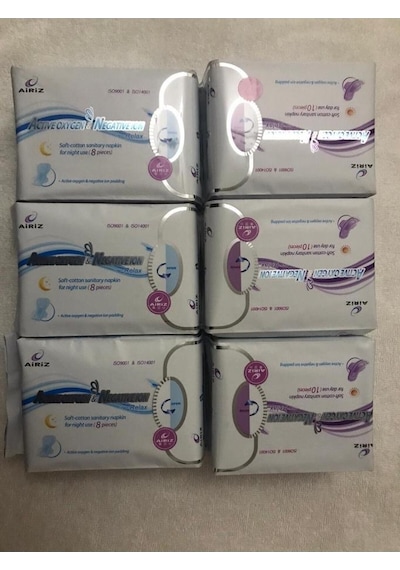 Tienz Tiens Hijyenik Kadın Pedi Gündüz Seti 10'lu 3 Paket Gece 8 Li