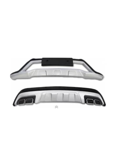 Hyundai Tucson 2015 - 2018 Ön Arka Tampon Koruma Difüzör