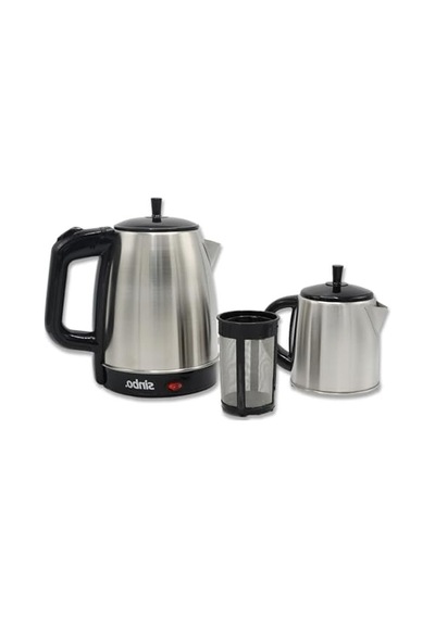 Çelik Elektrikli Çay Makinesi, 1600w Gücünde, 2-in-1 Fonksiyon