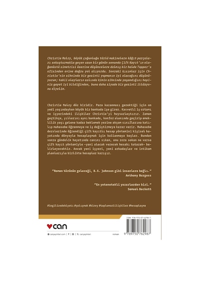 Christie Malry'nin Dünyayla Hesabı - B. S. Johnson - Can Yayınları
