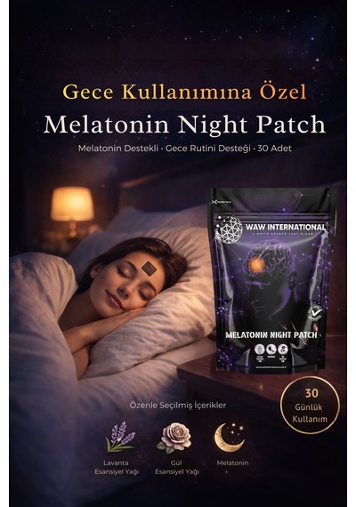 Melatonin Night Bant - Hızlı Uykuya Geçiş Ve Kaliteli Uyku İçin Melatonin Desteği 30 Adet