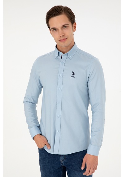 U.s. Polo Assn. Erkek Açık Mavi Gömlek Desenli 50292313-vr003 Açık Mavi U.s. Polo Assn. Erkek Açık Mavi Gömlek Desenli 50292313-vr003 Açık Mavi