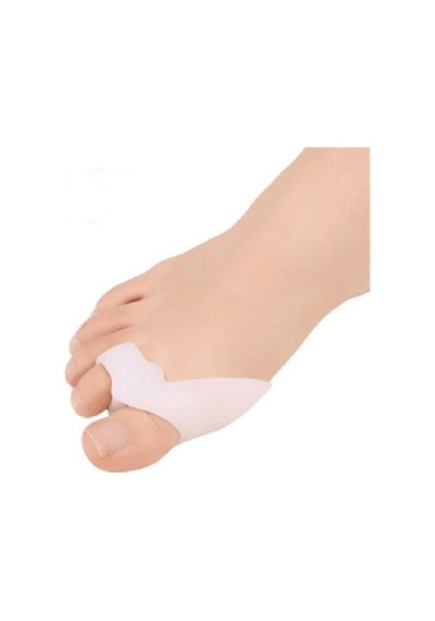 Makaralı 2 Parmağa Geçen Ayak Bunyon Koruyucu Ten Renk 1 Çift - 874339564