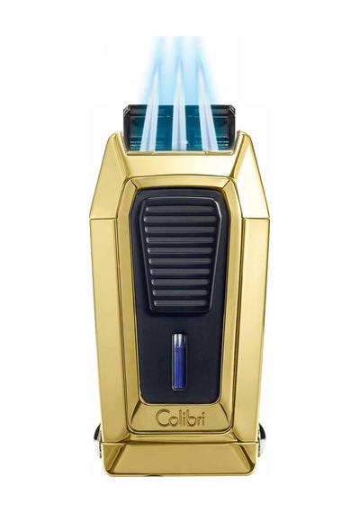 Colibri Gotham 3 Jet Alev Puro Çakmağı V-Cut Gold Lı970c6