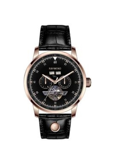 Raymond Rym-4122r-bk Erkek Kol Saati Gümüş