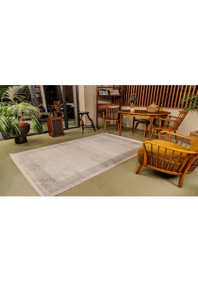 Kreasyon Halı Mazzını 1483 Gri Makine Halısı