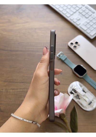 Redmi Note 12 4g Uyumlu Süper İnce Mat Ultra Thin Silikon Kılıf Siyah