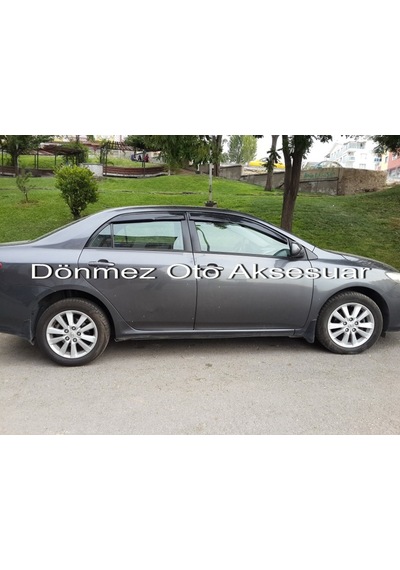Toyota Corolla Uyumlu 3D Paspas Havuzlu Siyah Sedan 2007-2013 Rizline