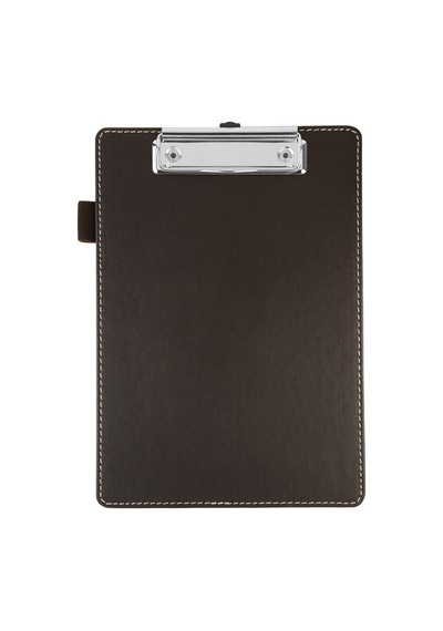 Sekreterlik,a5 Küçük Boy,kapaksız,a5 Clipboard Vegan Suni Deri,17,5x24,5 Cm.,kahverengi