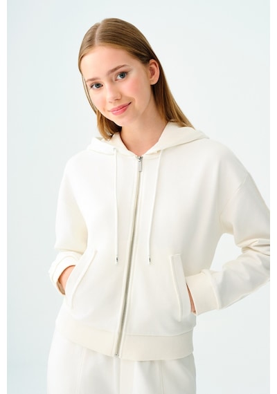 Loft Kadın Sweatshirt Lf2037636 Ekru