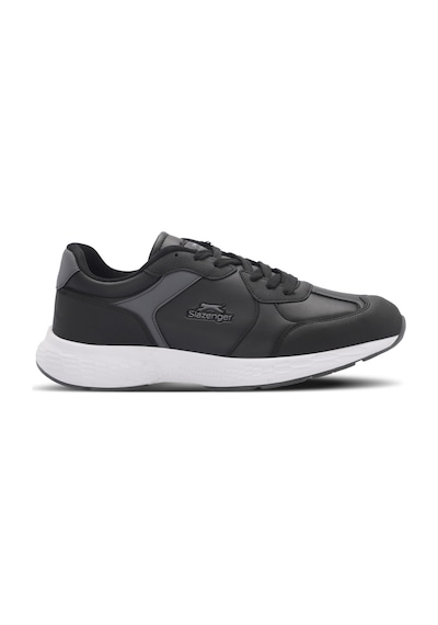 Slazenger MARINE I Erkek  Siyah / Beyaz Koşu & Yürüyüş Spor Ayakkabısı