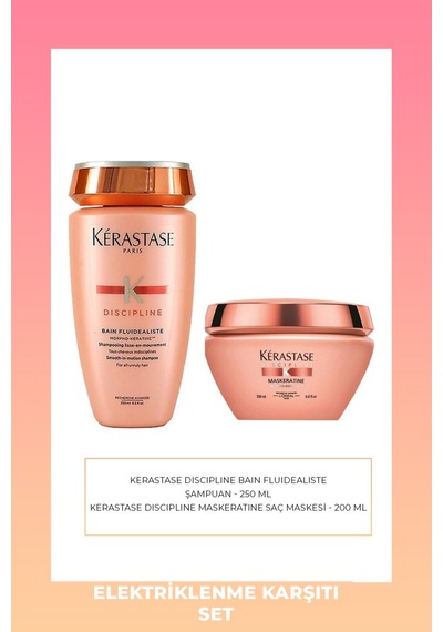 Discipline Maskeratine 200 Ml + Kerastase Discipline Bain Fluidealiste 250 Ml