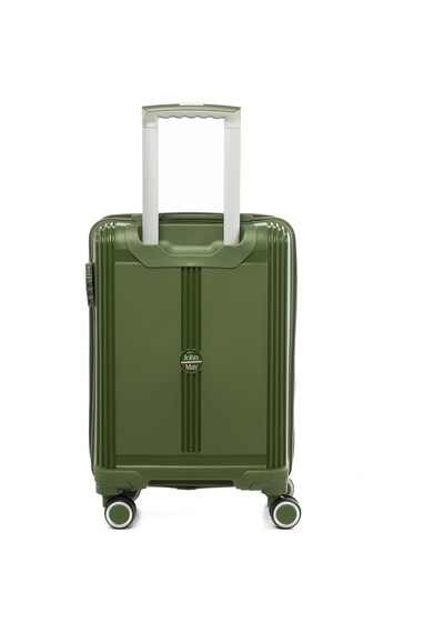 Unisex Jmy8101.05 John May Silikon Valiz Küçük Boy 57x35x25cm Haki Haki