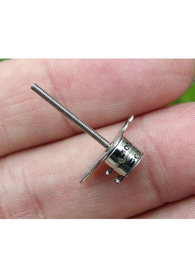 Micro Step Motor Uzun Mil 6X5,5Mm 2 Faz (Dikkat Çok Küçüktür )